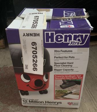 EX CAT HIGH ST HENRY VACUUMS RETURNS PALLET 6705266